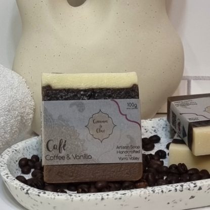 Handmade Natural Soap Bar – Cafe