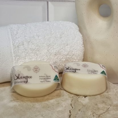 Handmade Natural Shampoo Bar – Unscented