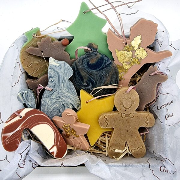 Christmas Ornament Soap in Various Shape