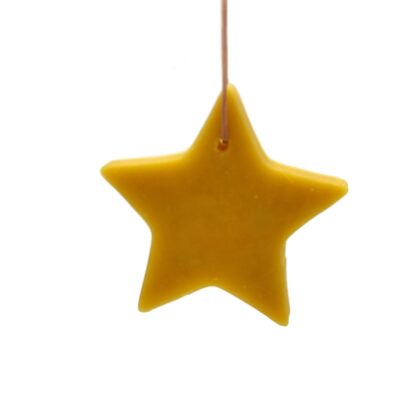 Handmade Natural Soap Ornament – Star